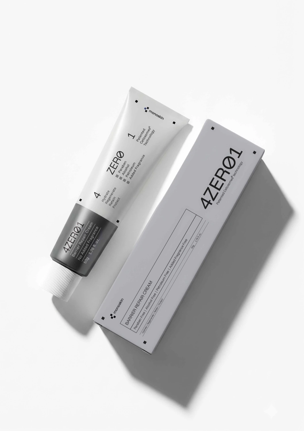 4ZERO1 tube and carton